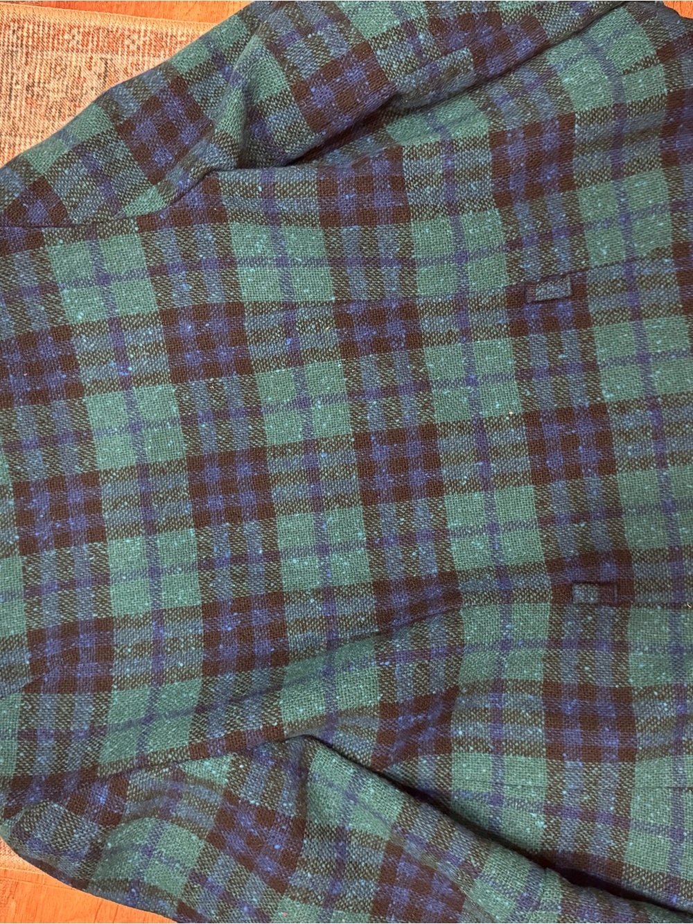 Vintage Pendleton Pure Virgin Wool Plaid Blazer Jacket - Picture 7 of 7